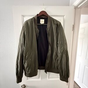 H&M Khaki Bomber Jacket
